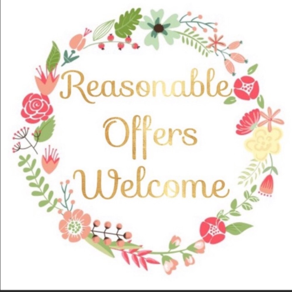 Reasonable Offers Welcome ☺️